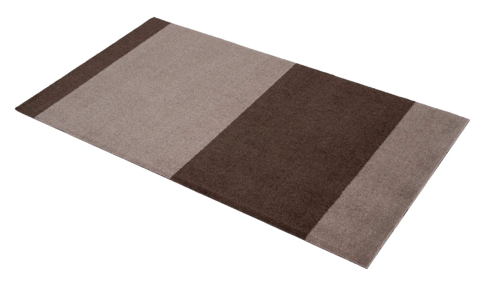 Stripes entréteppe horisontal, Sand-brown, 67 x 120 cm tica copenhagen