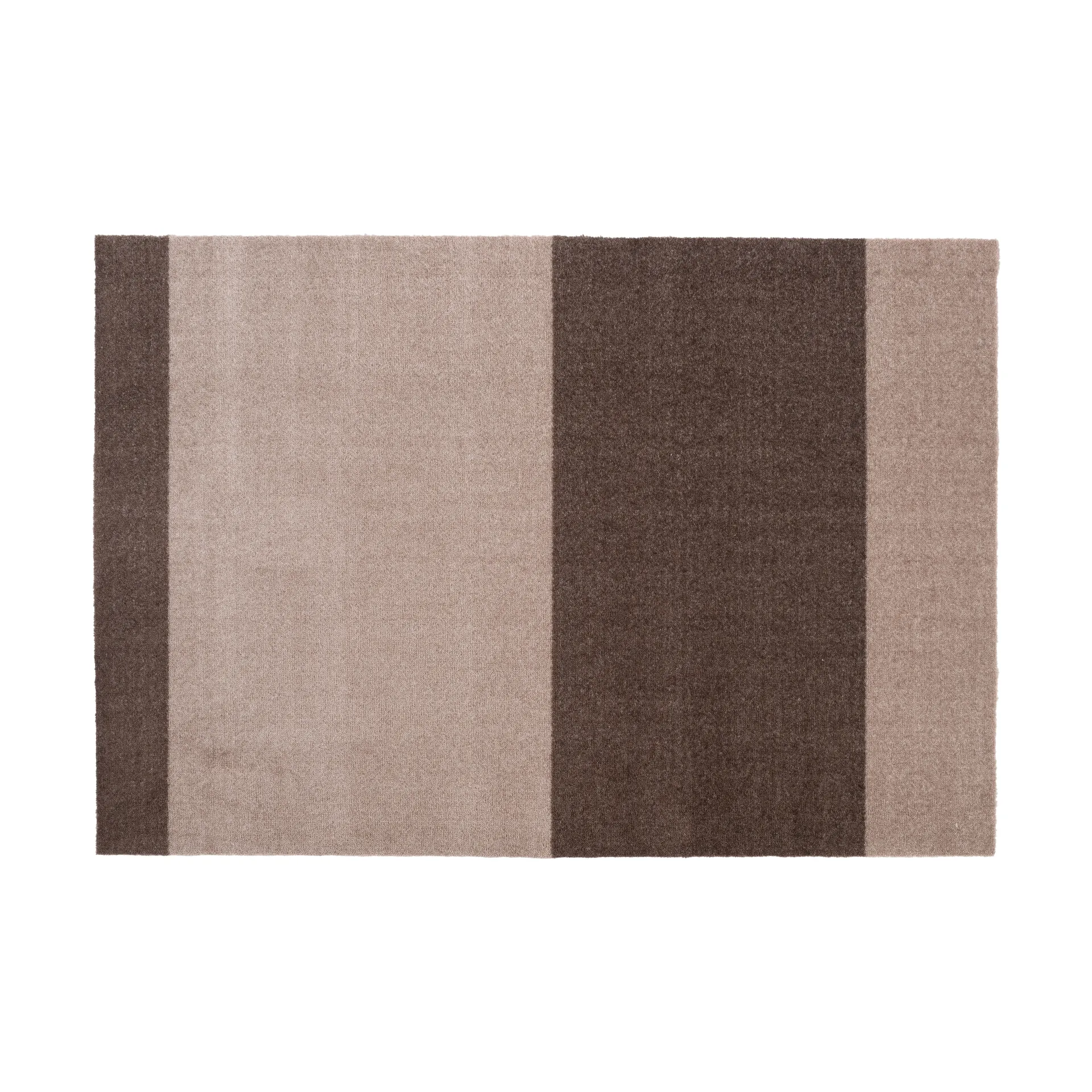 Stripes entréteppe horisontal, Sand-brown, 90 x 130 cm tica copenhagen