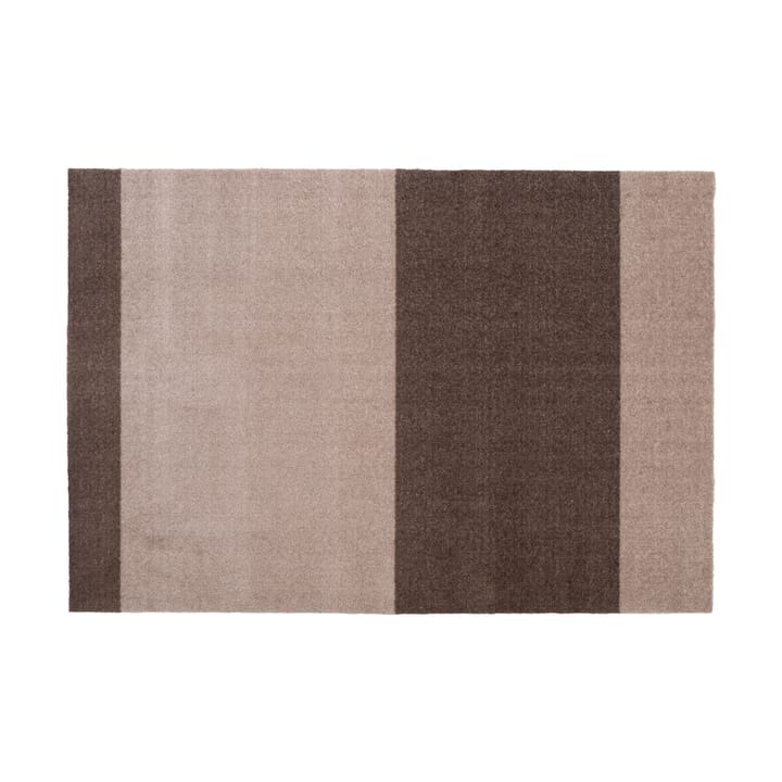Stripes entréteppe horisontal - Sand-brown, 90 x 130 cm - Tica copenhagen