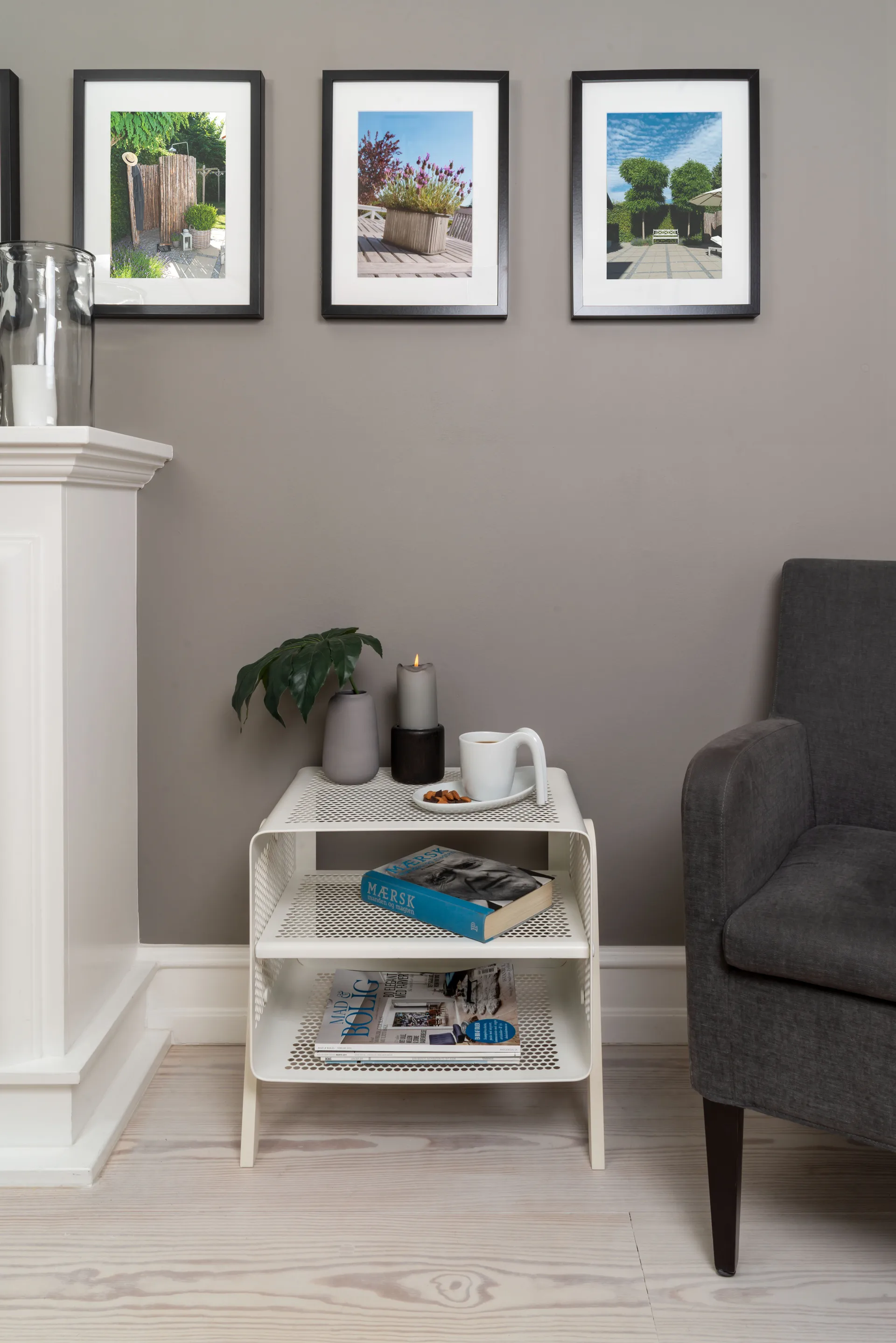 Tica hylle small, Mat White tica copenhagen