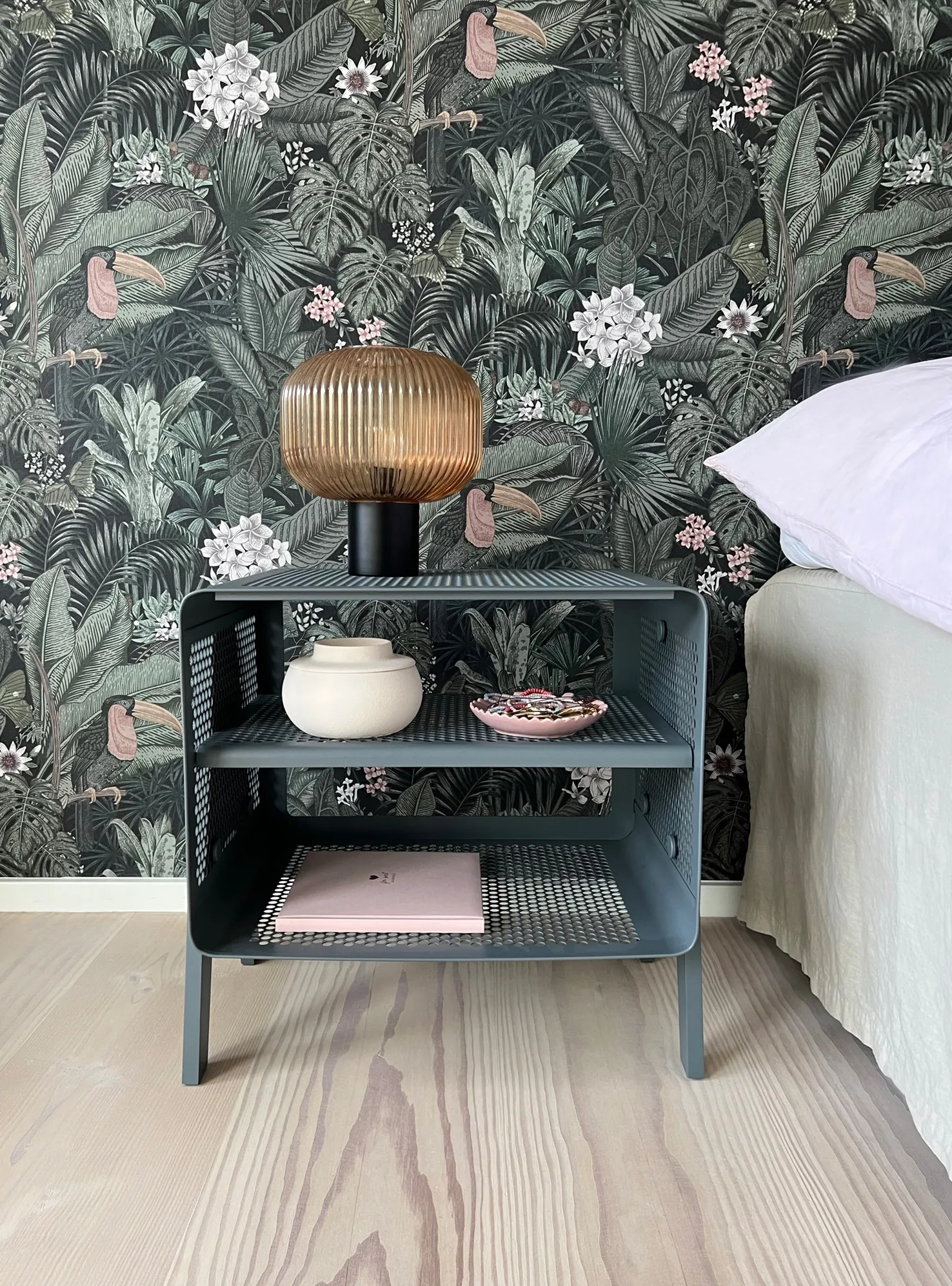 Tica Rack Floor small hylle, Steelgrey tica copenhagen