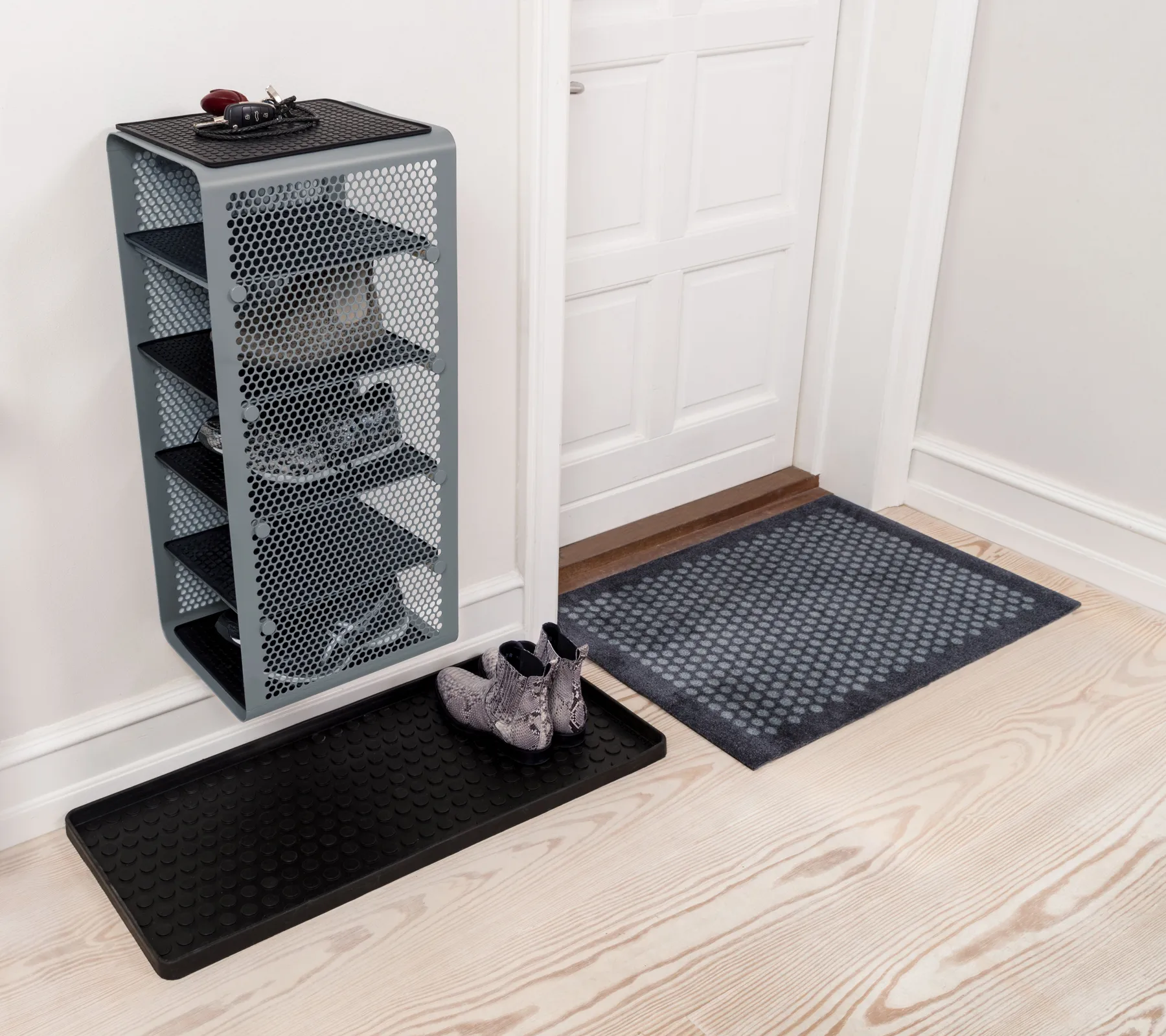 Tica Rack Wall vegghylle, Steelgrey tica copenhagen