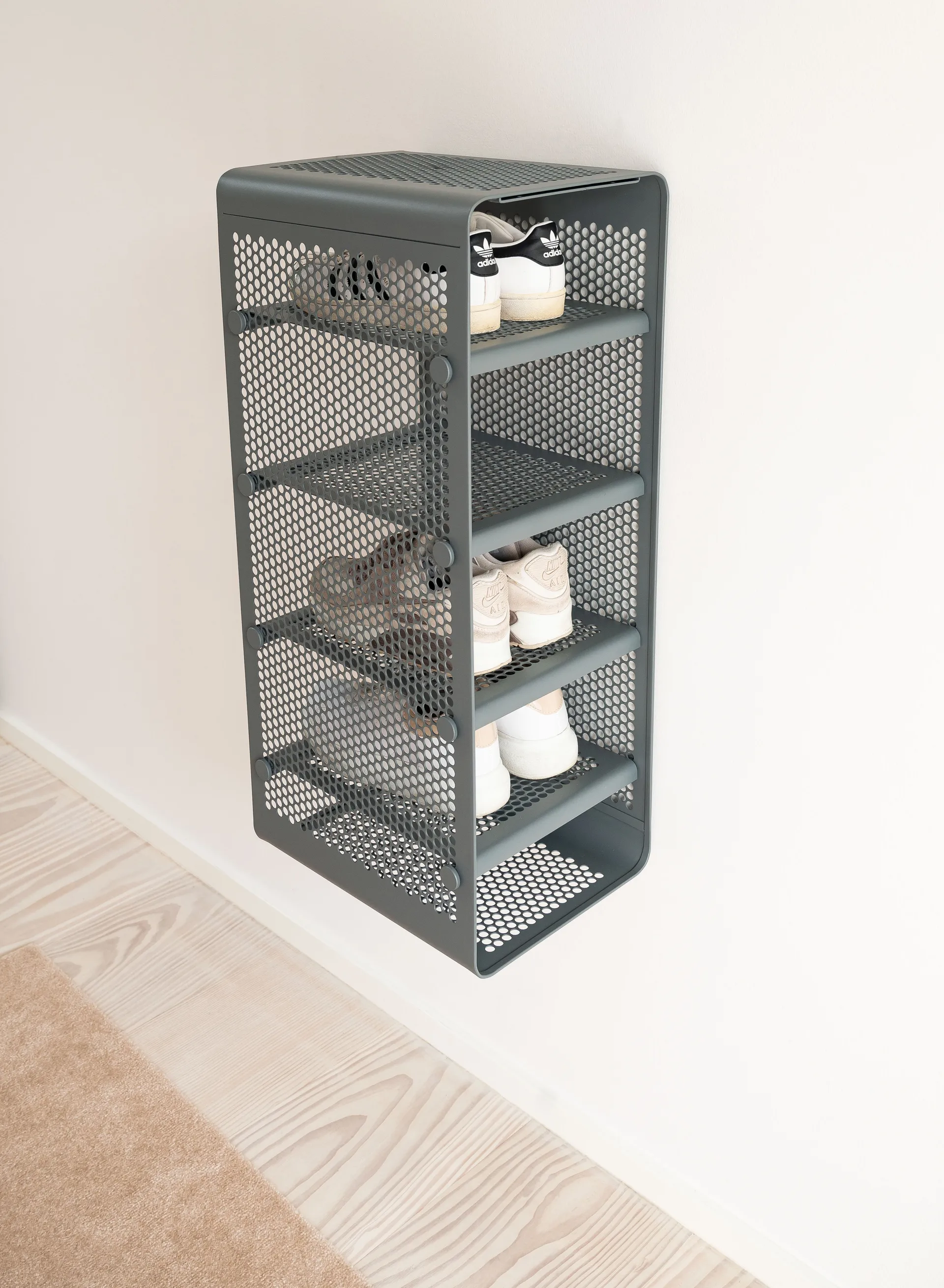 Tica Rack Wall vegghylle, Steelgrey tica copenhagen