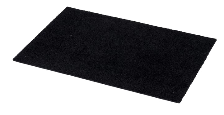 Unicolor dørmatte, Black, 40 x 60 cm tica copenhagen