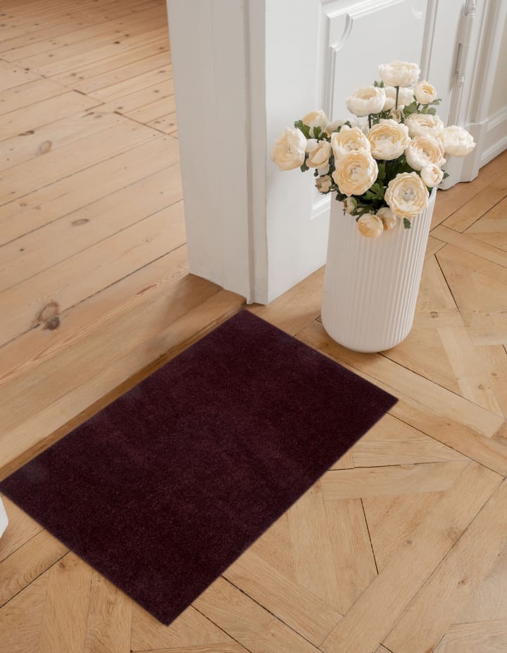 Unicolor dørmatte, Bordeaux, 40x60 cm tica copenhagen