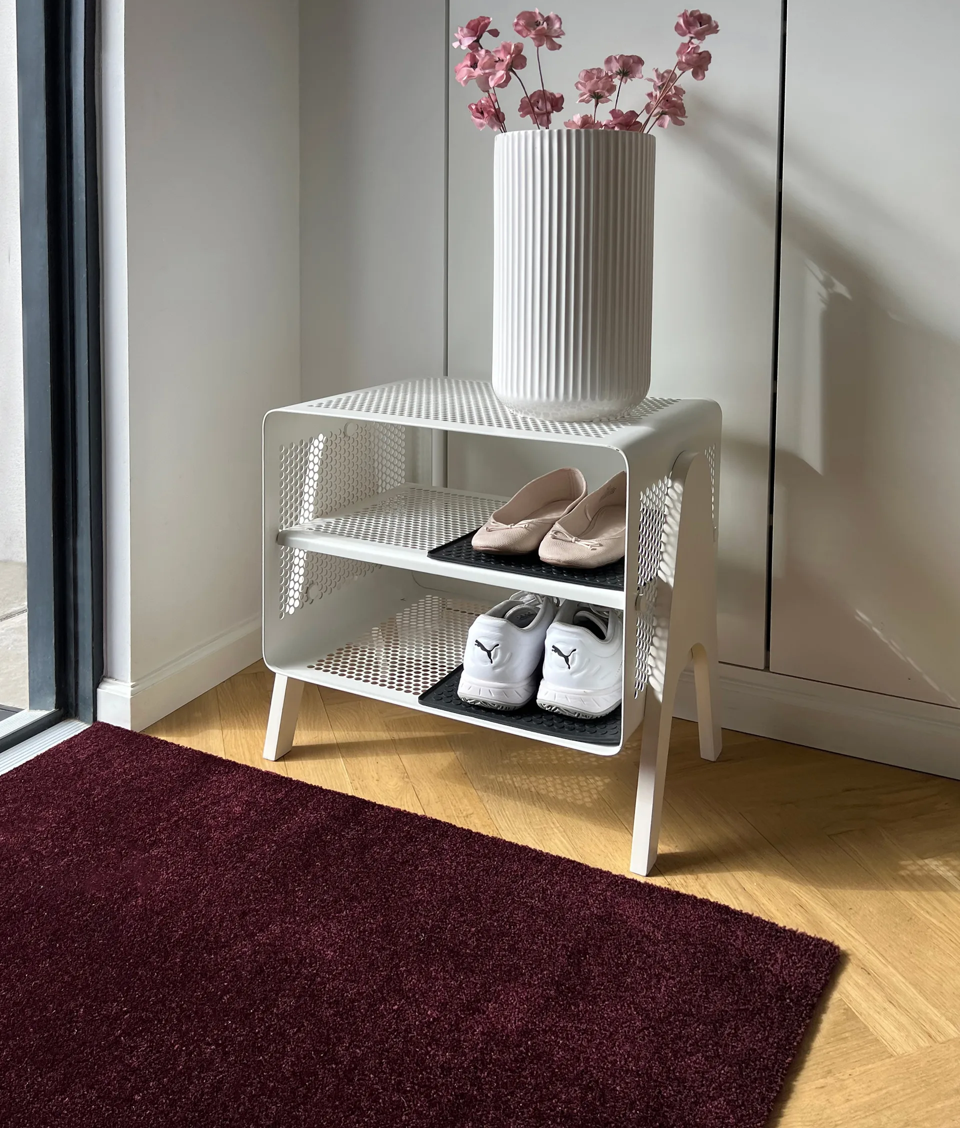 Unicolor dørmatte, Bordeaux, 60x90 cm tica copenhagen