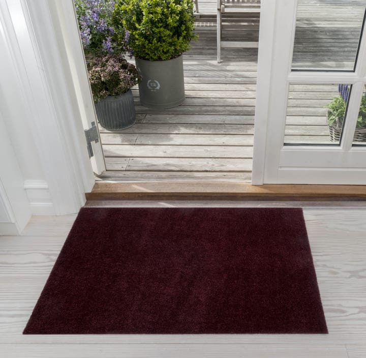 Unicolor dørmatte, Bordeaux, 60x90 cm tica copenhagen