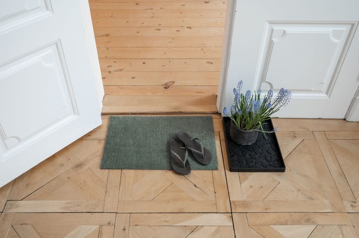 Unicolor dørmatte, Dusty green, 40 x 60 cm tica copenhagen