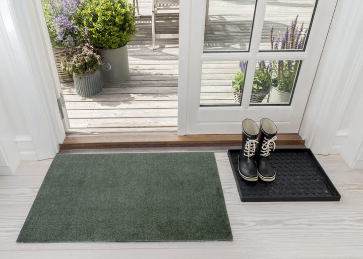 Unicolor dørmatte, Dusty green, 60 x 90 cm tica copenhagen