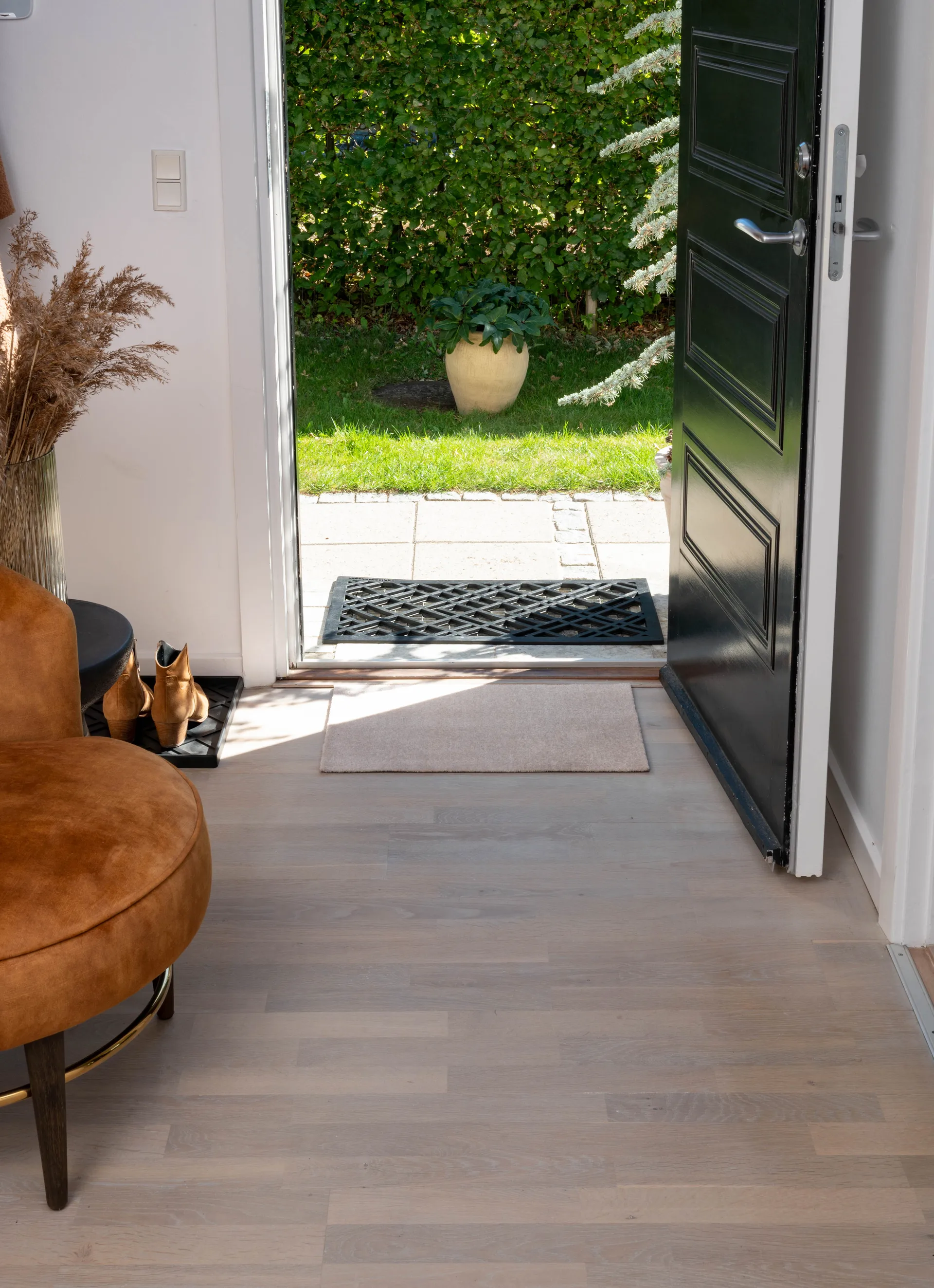 Unicolor dørmatte, Ivory, 40 x 60 cm tica copenhagen