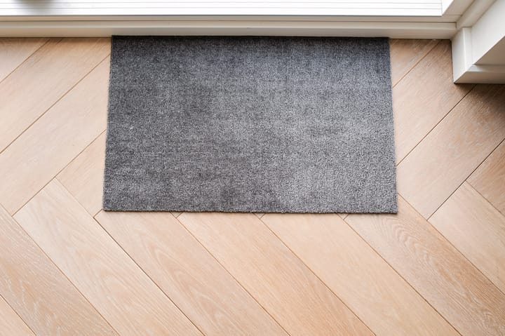 Unicolor dørmatte, Steel grey, 40 x 60 cm tica copenhagen