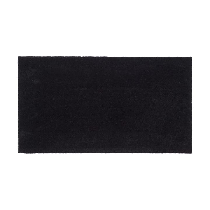 Unicolor entréteppe - Black, 67 x 120 cm - Tica copenhagen