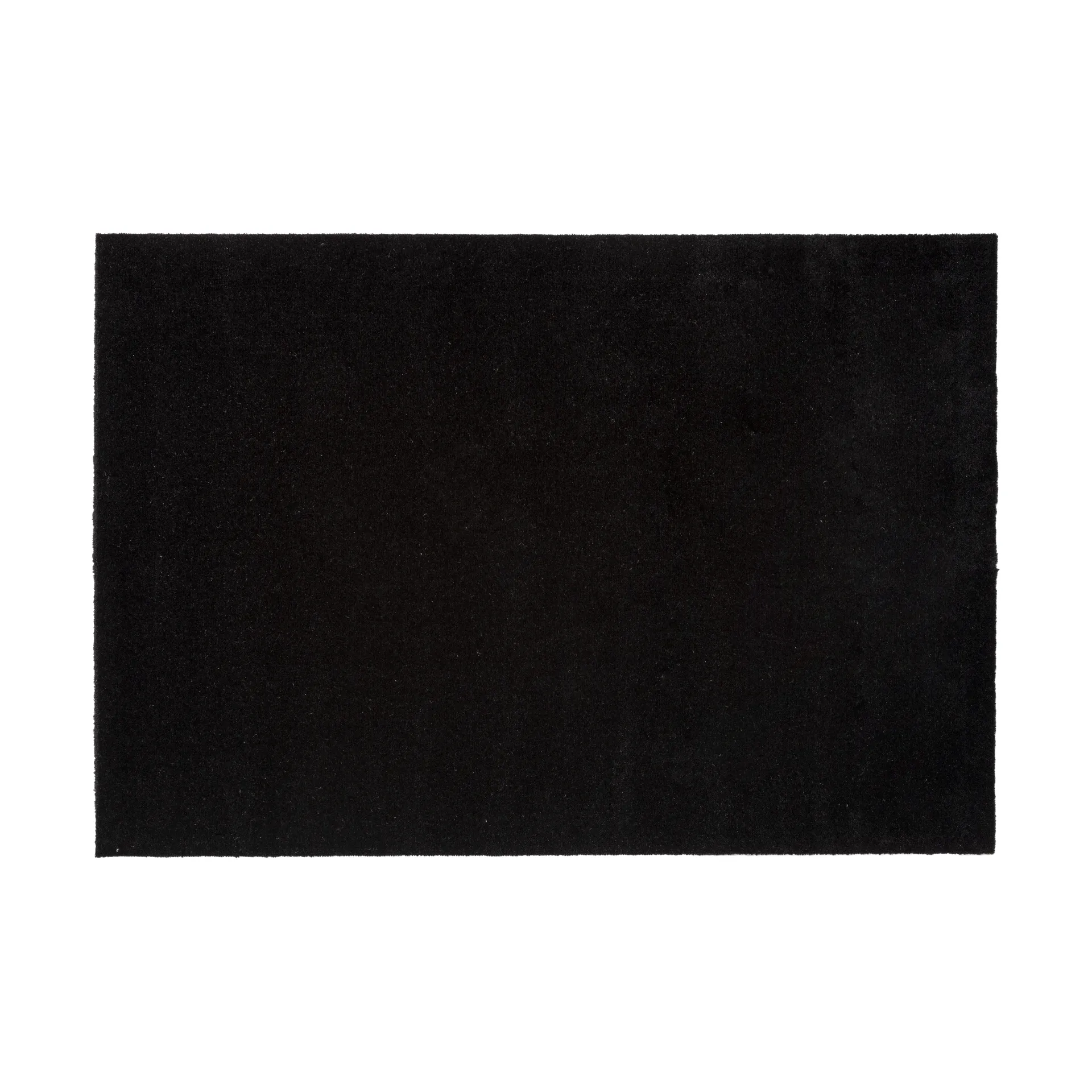 Unicolor entréteppe, Black, 90 x 130 cm tica copenhagen