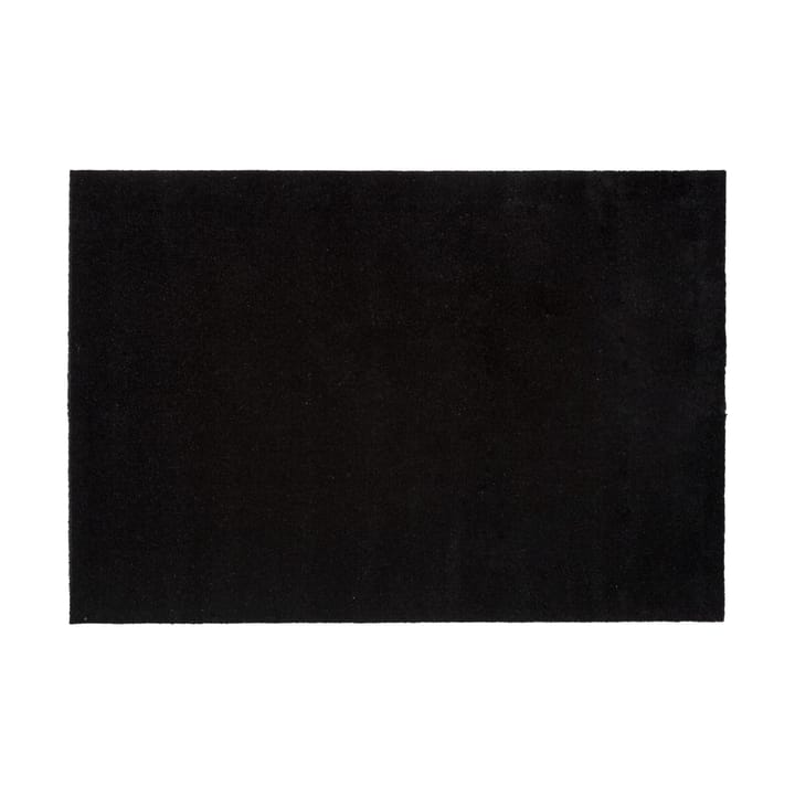 Unicolor entréteppe - Black, 90 x 130 cm - Tica copenhagen