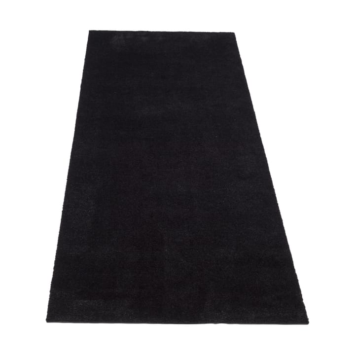 Unicolor entréteppe - Black, 90 x 200 cm - Tica copenhagen