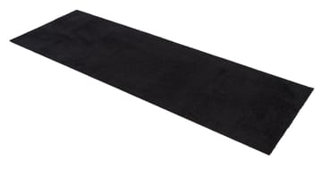 Unicolor entréteppe - Black, 90 x 200 cm - tica copenhagen