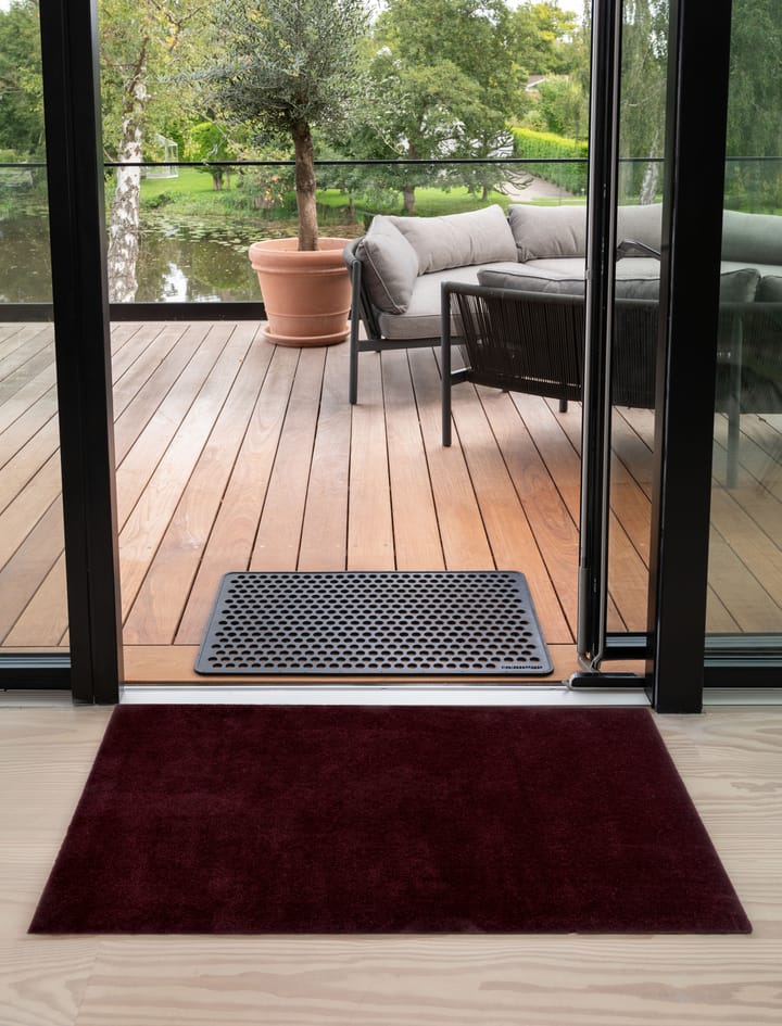 Unicolor entréteppe, Bordeaux, 90x130 cm tica copenhagen