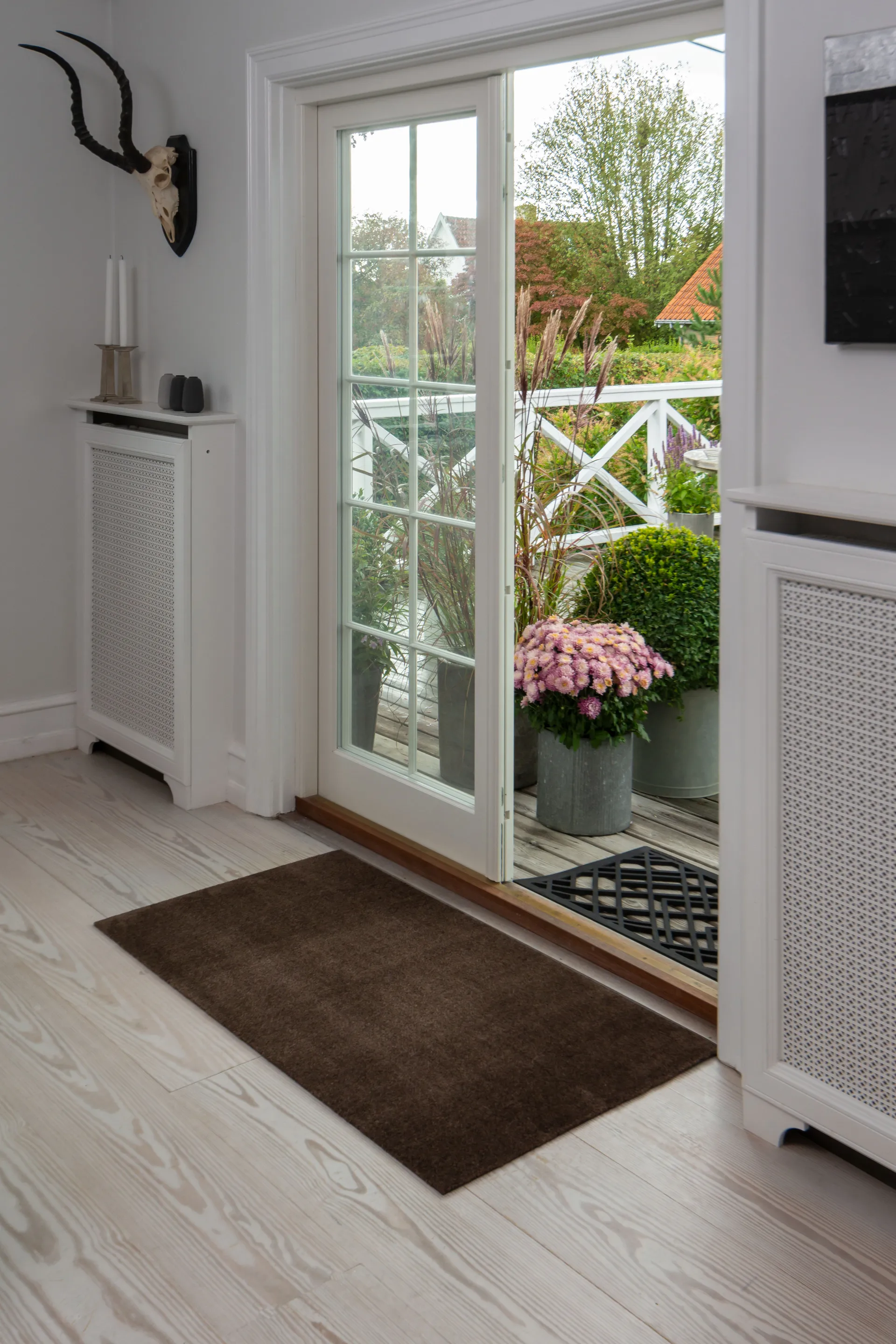 Unicolor entréteppe, Brown, 67 x 120 cm tica copenhagen