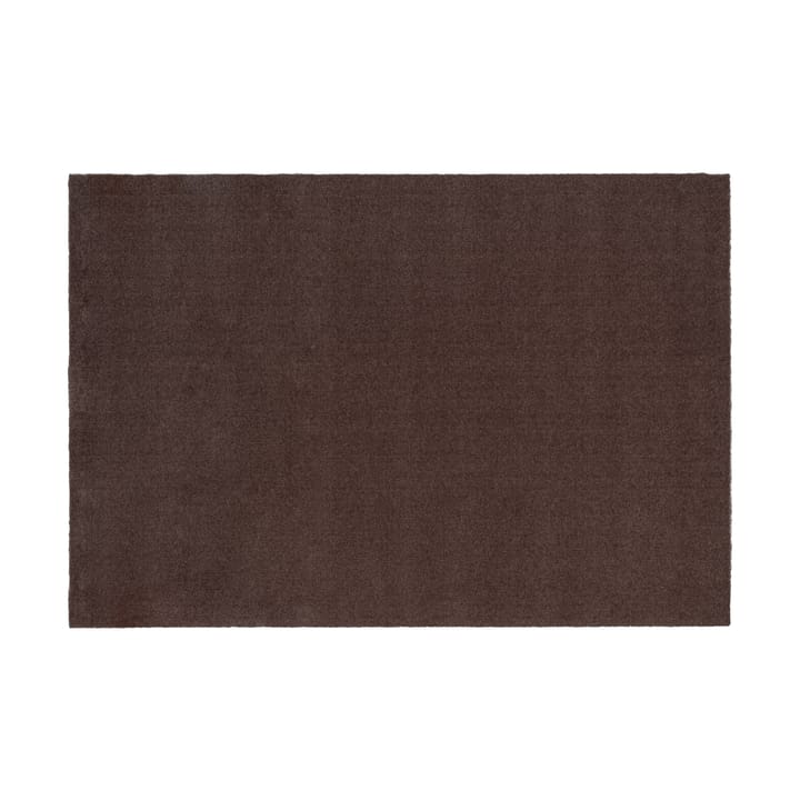 Unicolor entréteppe - Brown, 90 x 130 cm - tica copenhagen