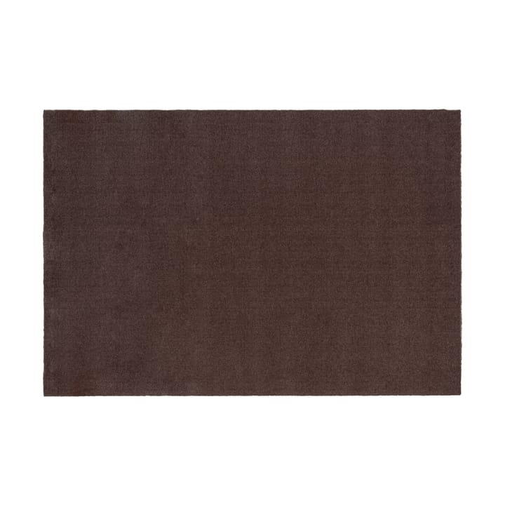 Unicolor entréteppe - Brown, 90 x 130 cm - Tica copenhagen