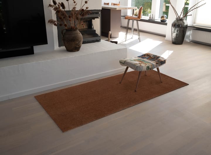 Unicolor entréteppe, Cognac, 90x200 cm tica copenhagen