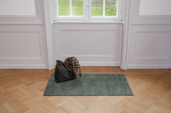 Unicolor entréteppe, Dusty green, 67 x 120 cm tica copenhagen