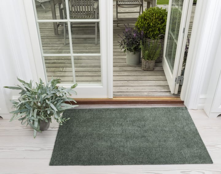 Unicolor entréteppe, Dusty green, 67 x 120 cm tica copenhagen