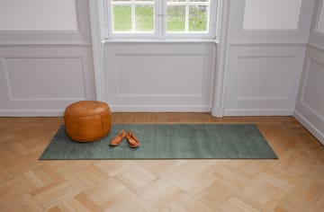 Unicolor entréteppe - Dusty green, 90 x 200 cm - tica copenhagen