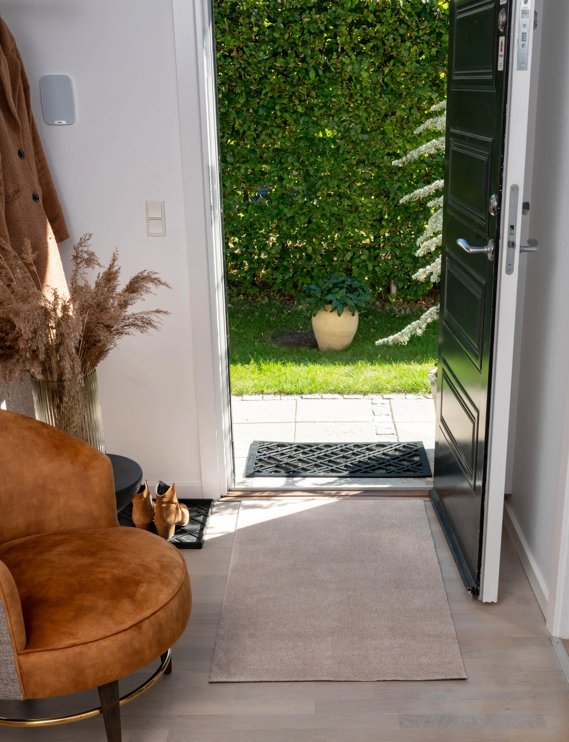 Unicolor entréteppe, Ivory, 67 x 120 cm tica copenhagen