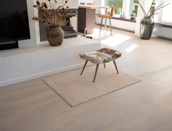 Unicolor entréteppe, Ivory, 90 x 130 cm tica copenhagen