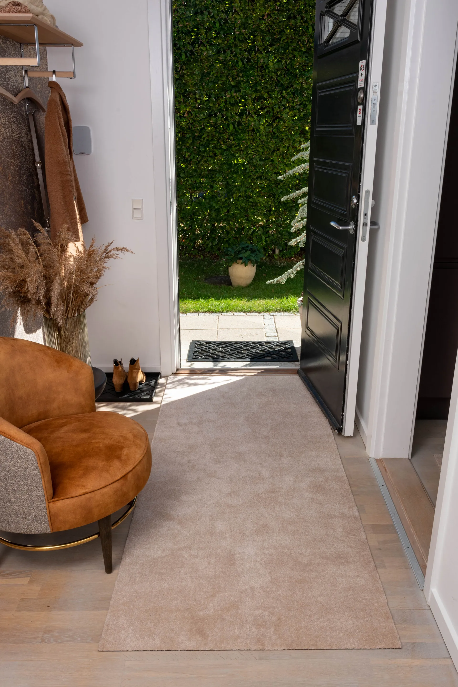 Unicolor entréteppe, Ivory, 90 x 200 cm tica copenhagen