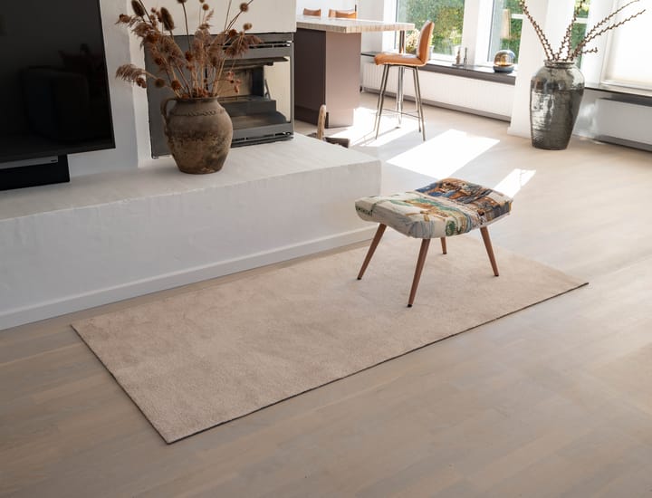 Unicolor entréteppe, Ivory, 90 x 200 cm tica copenhagen