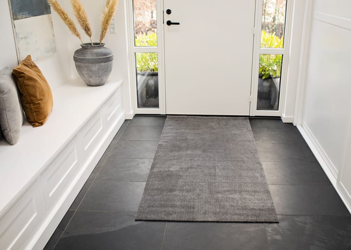 Unicolor entréteppe, Steel grey, 90 x 200 cm tica copenhagen