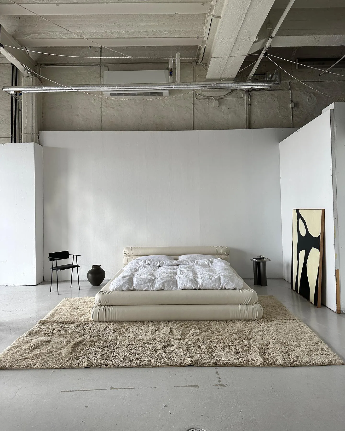 Bergius ullteppe 200x300 cm, Beige Tinted