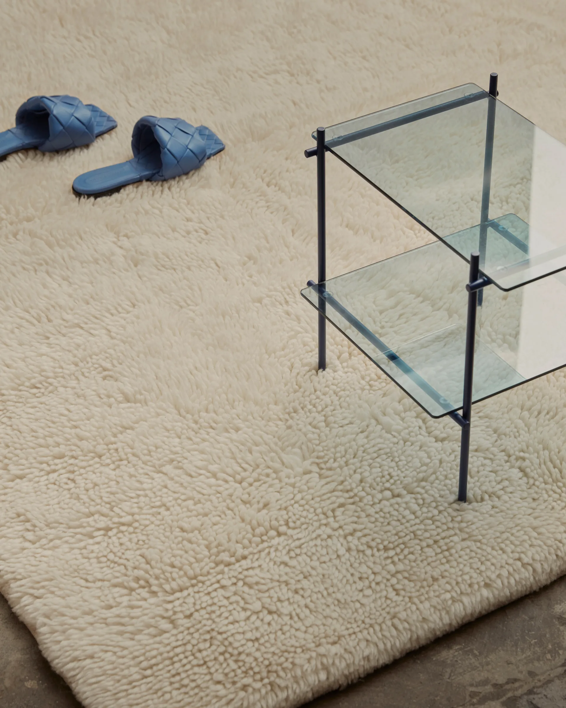 Bergius ullteppe 200x300 cm, Offwhite Tinted