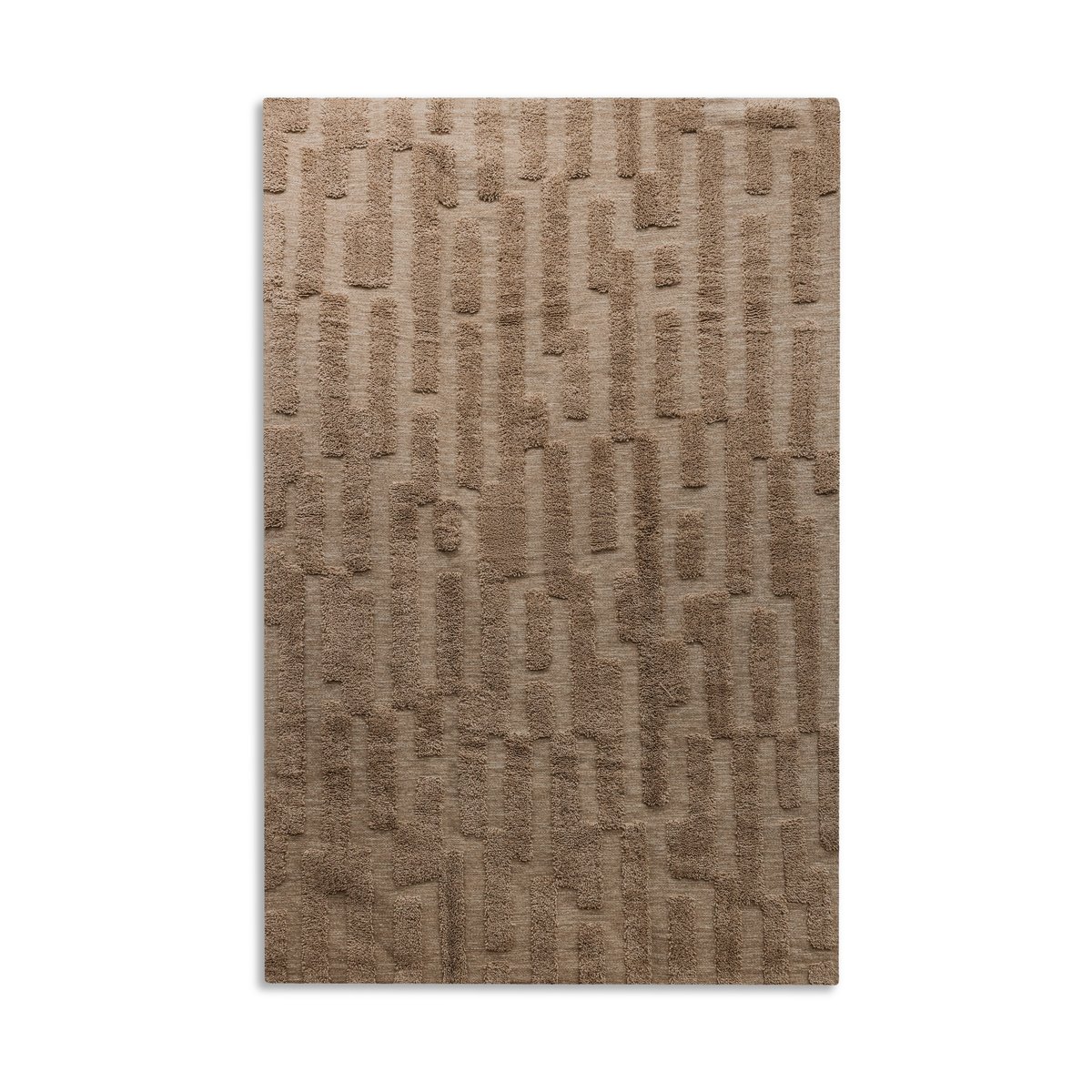 Bilde av Tinted Bielke ullmatte 200x300 cm Dark beige