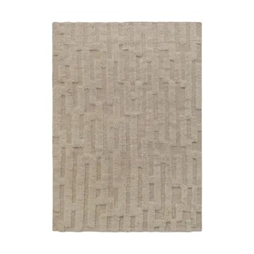 Bielke ullteppe 190x290 cm - Beige-melange - Tinted