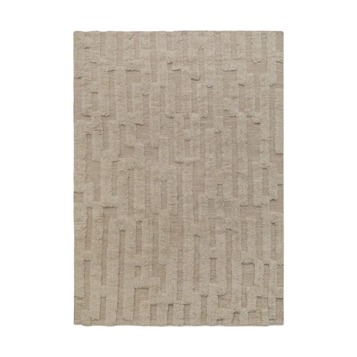 Bielke ullteppe 200x300 cm - Beige-melange - Tinted
