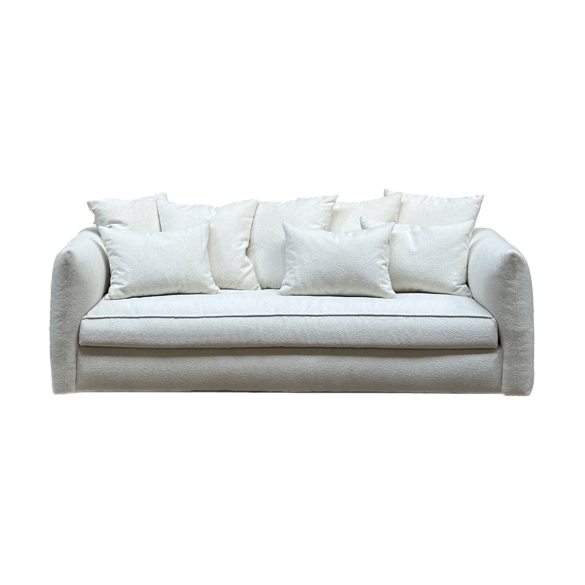 Tinted Cornell sofa Bouclé off white