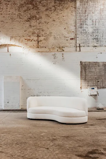Delon sofa - Bouclé off-white - Tinted