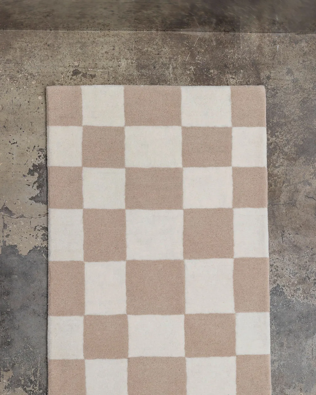 Hafstrom gangteppe ull 80x250 cm, Beige-white Tinted