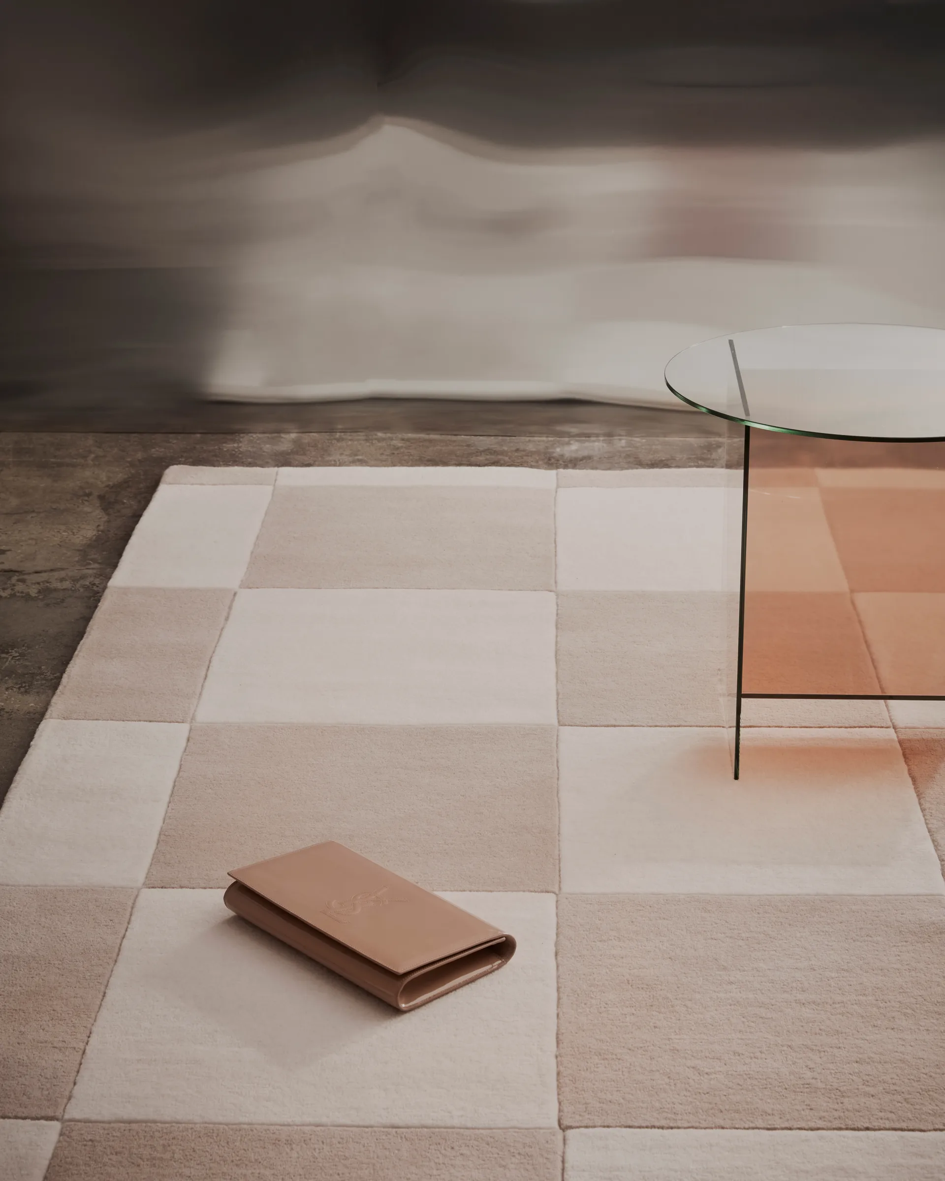 Hafstrom ullteppe 170x240 cm, Beige-white Tinted