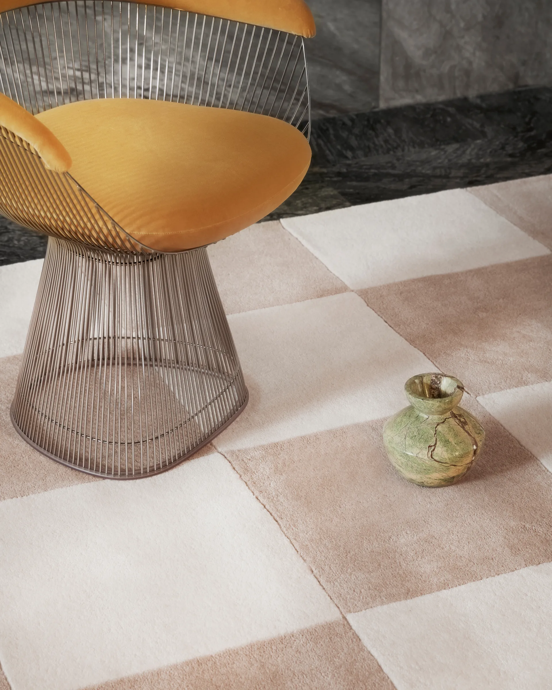 Hafstrom ullteppe 200x300 cm, Beige-white Tinted