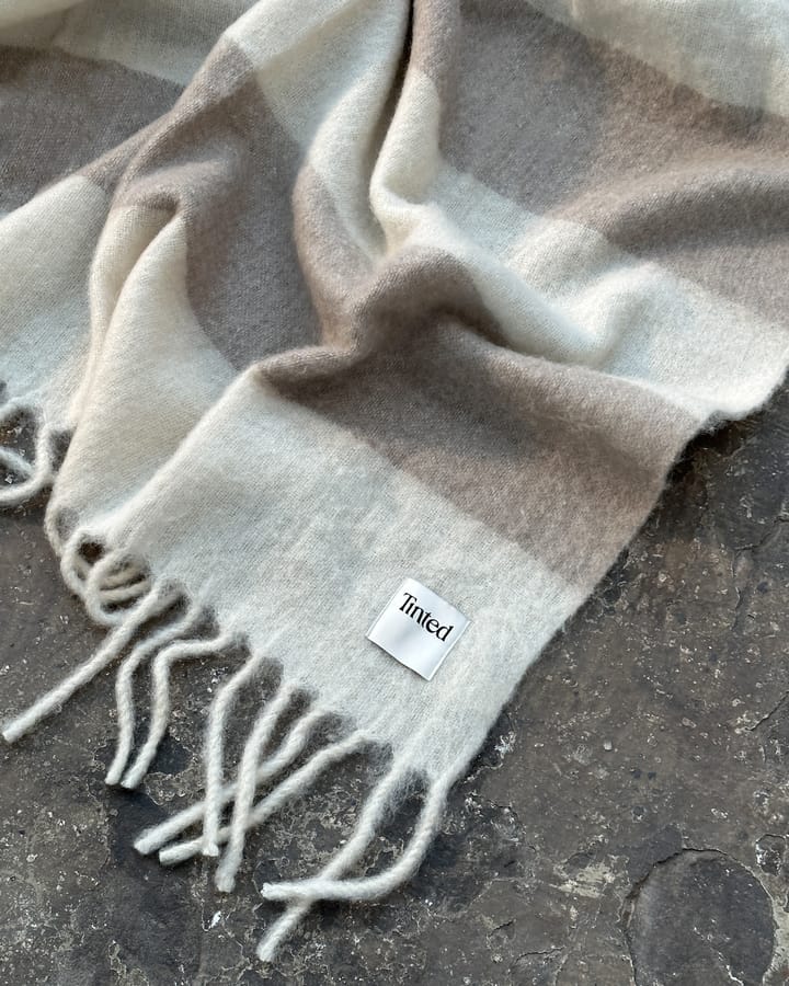 Hemple ullpledd 130x170 cm, Beige-offwhite Tinted