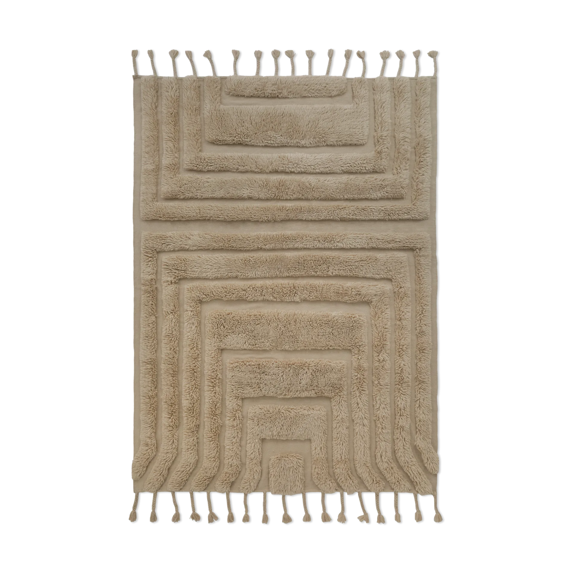 Kask ullteppe 170x240 cm, Beige Tinted