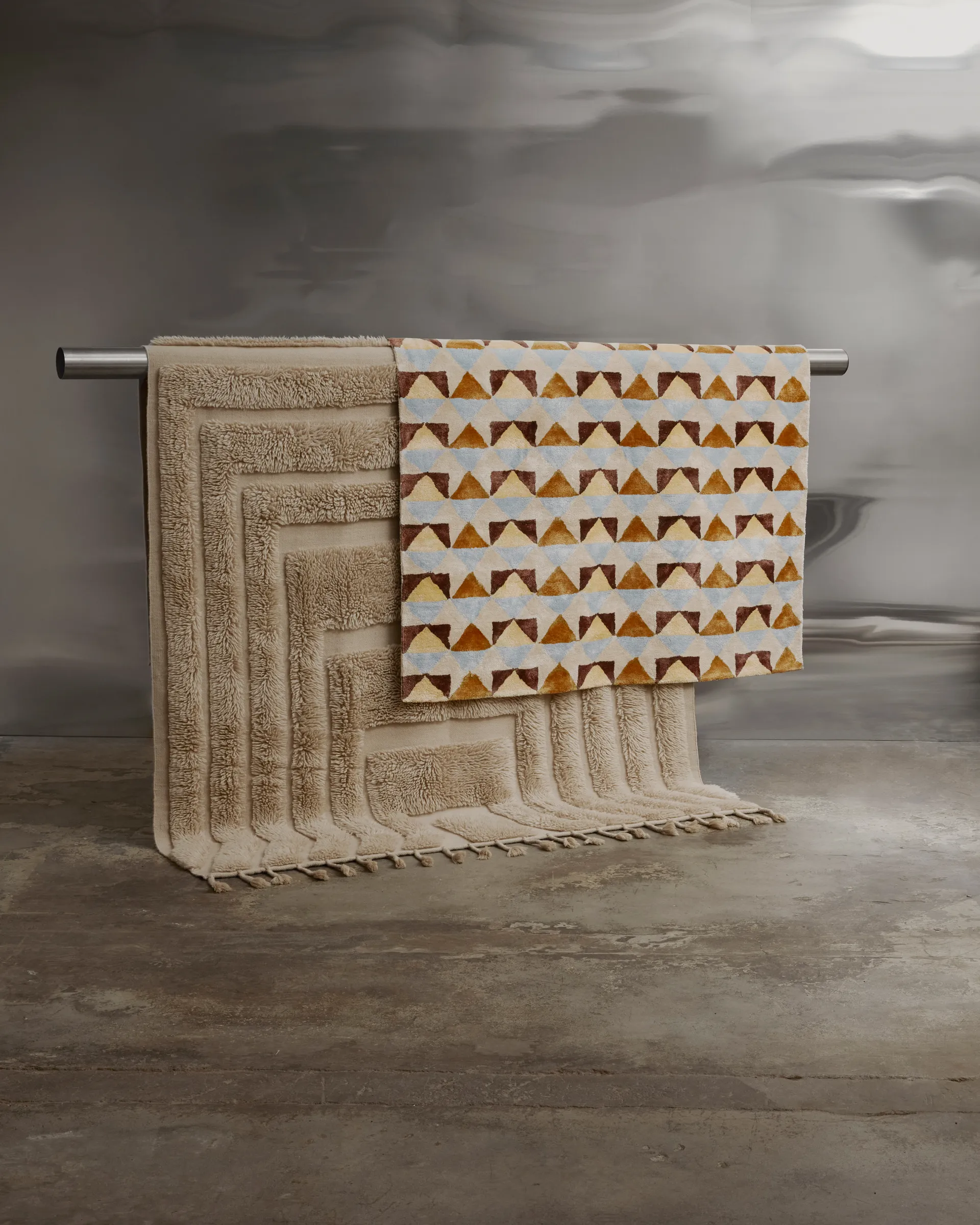 Kask ullteppe 170x240 cm, Beige Tinted