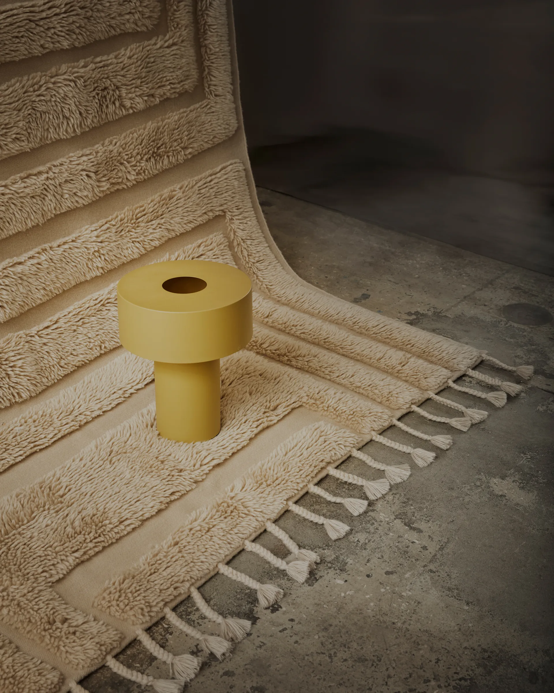 Kask ullteppe 200x300 cm, Beige Tinted