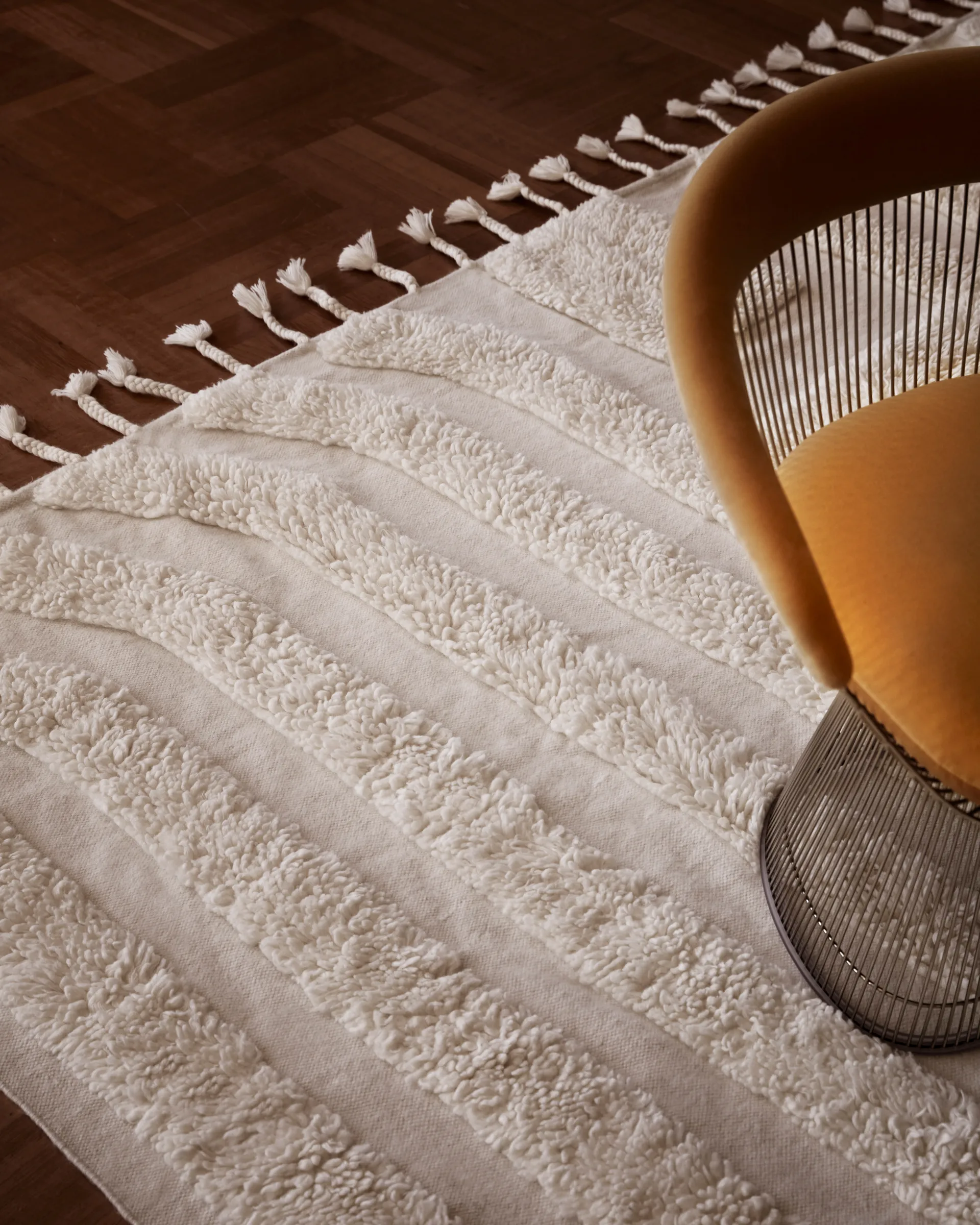 Kask ullteppe 200x300 cm, Offwhite Tinted