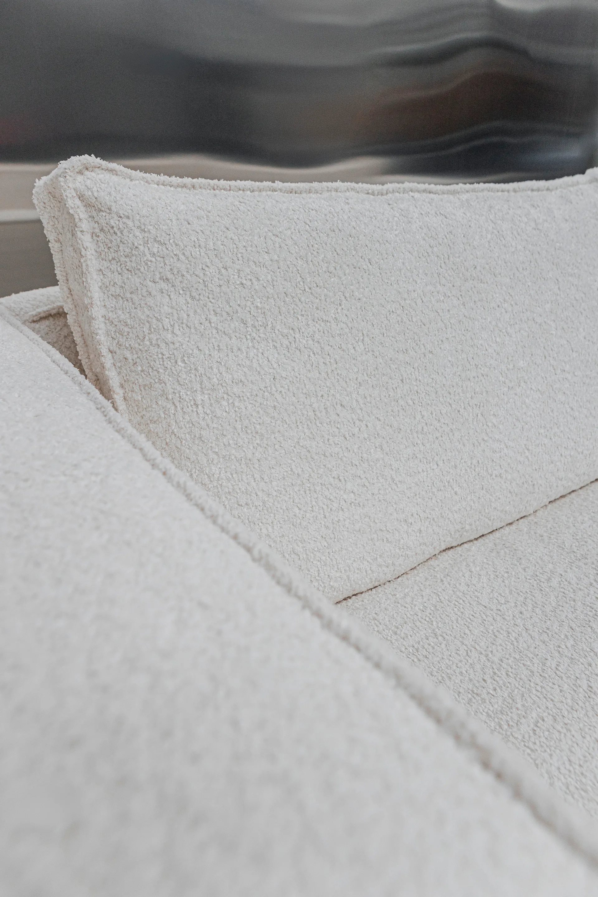 Klinge sofa, Bouclé soft off-white Tinted