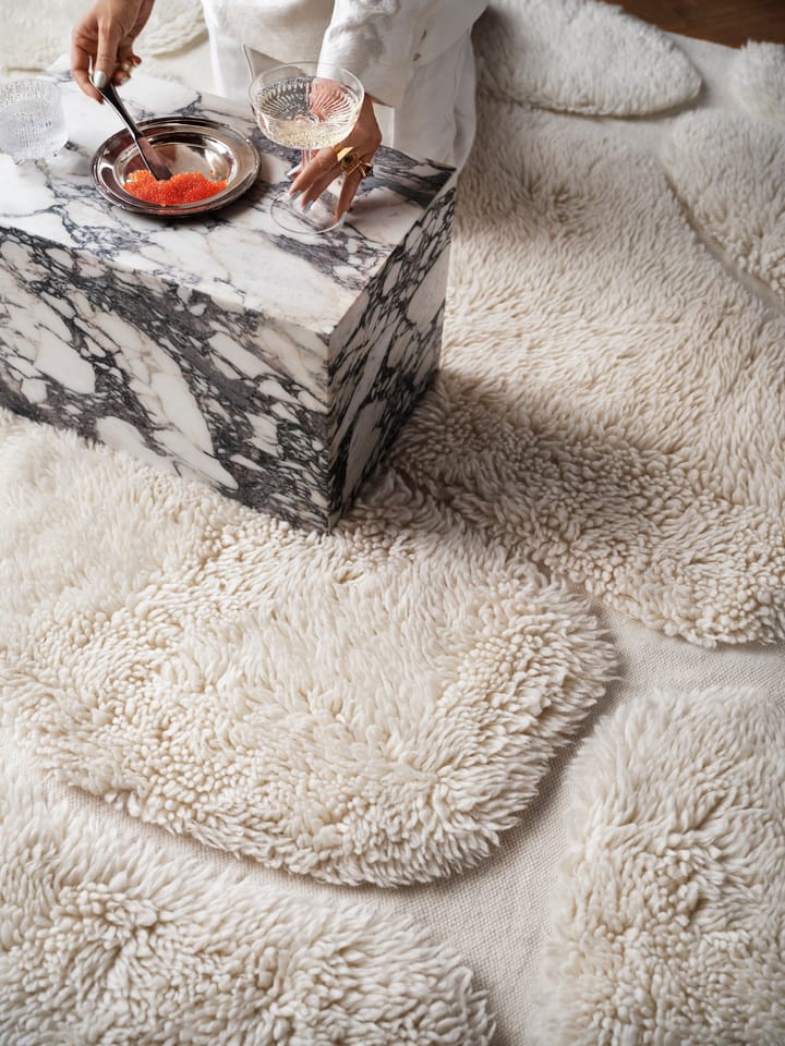 Kullin ullteppe 170x240 cm, Offwhite Tinted